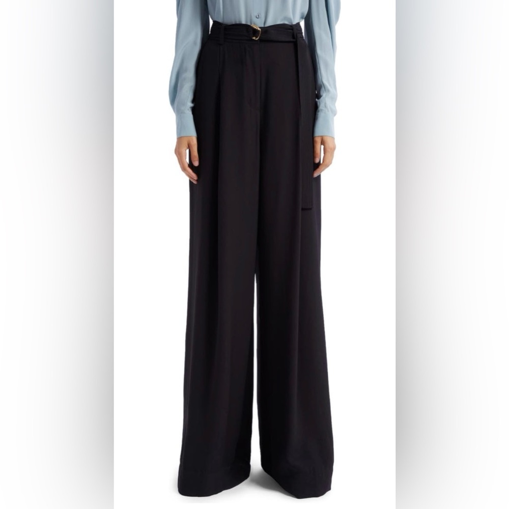 Ulla Johnson Lydia Belted Wide Leg Pants